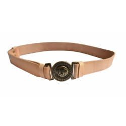 Pas harcerski skórzany ZHP - Jasny Brąz